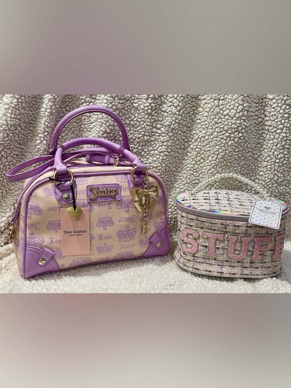 Juicy Couture Purple Bag and Gift Set